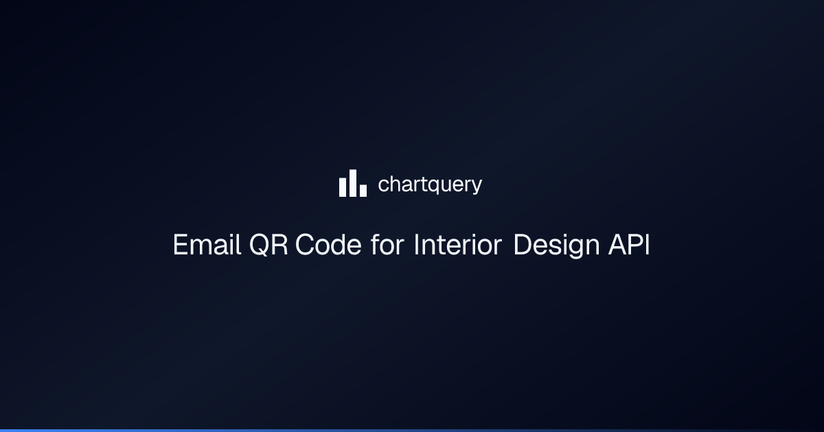 Email QR Code for Interior Design API