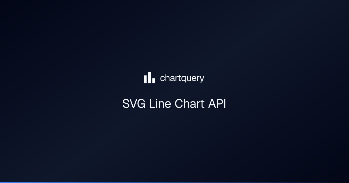 SVG Line Chart API